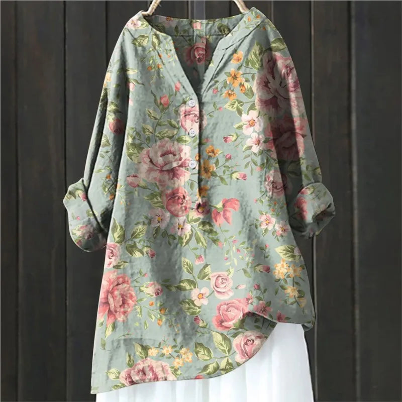 Femma - blouse met bloemenprint