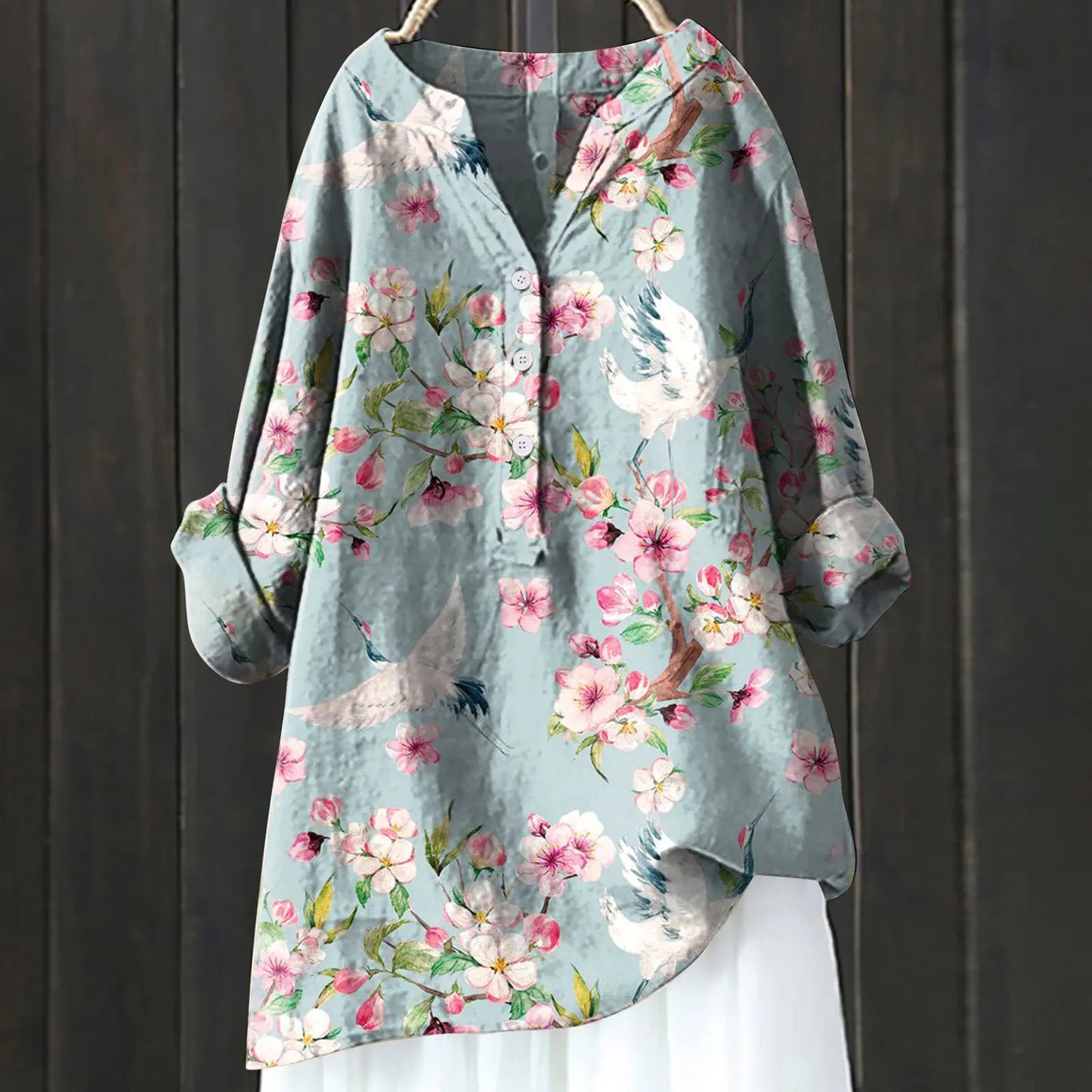 Femma - blouse met bloemenprint