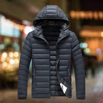 Cédric - Casual waterdichte parka jas Afneembare cap