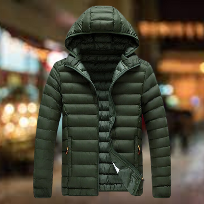 Cédric - Casual waterdichte parka jas Afneembare cap