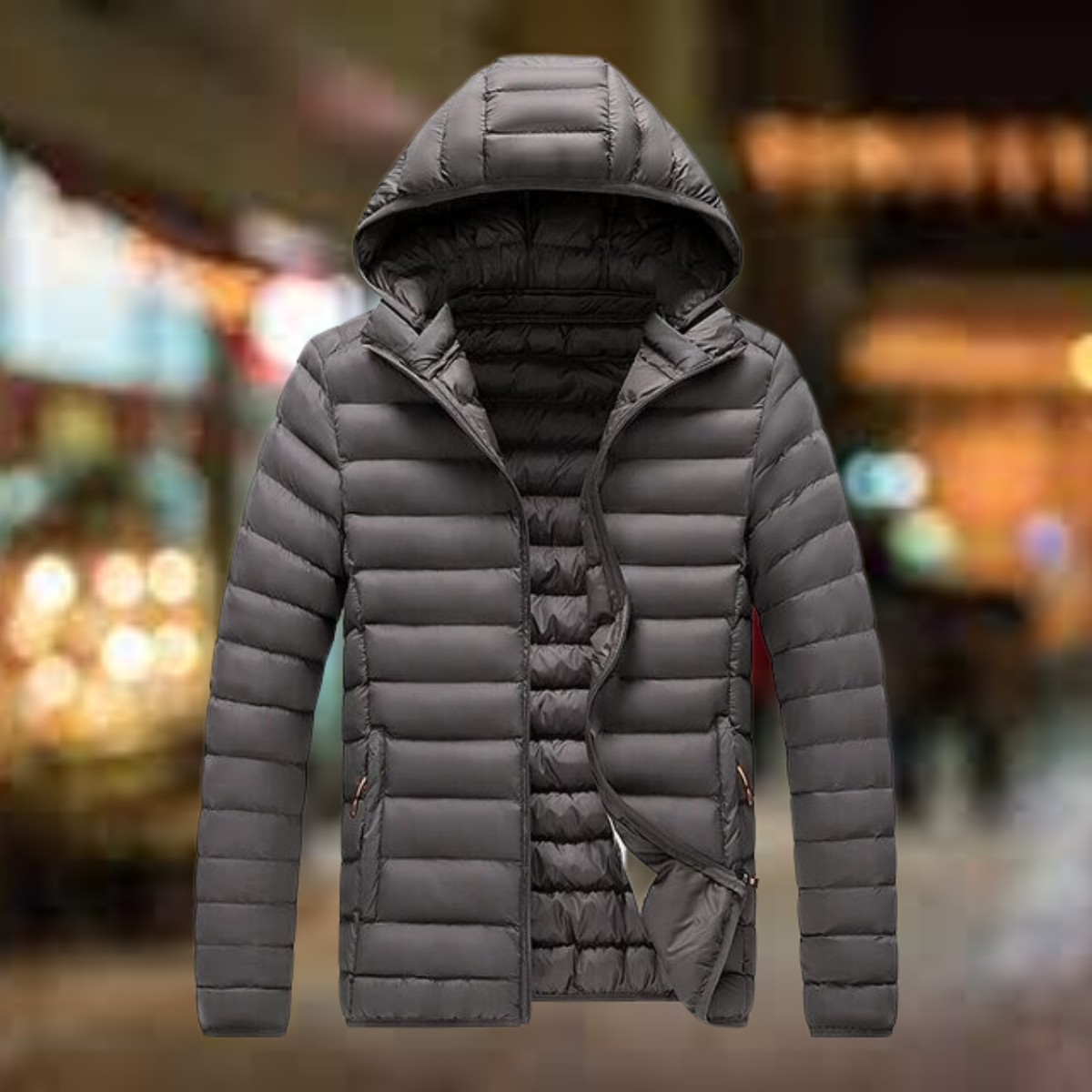 Cédric - Casual waterdichte parka jas Afneembare cap