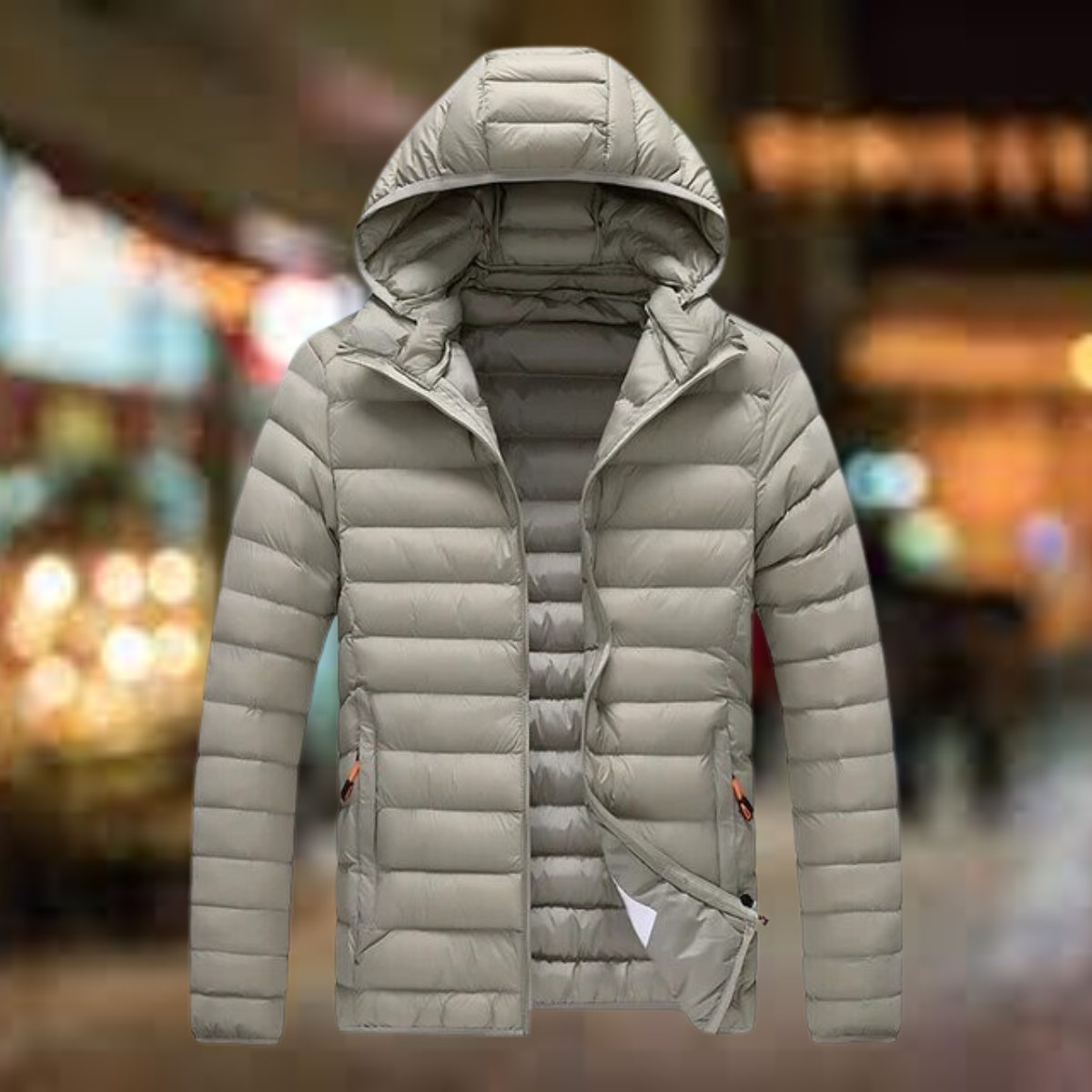 Cédric - Casual waterdichte parka jas Afneembare cap